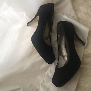 Black Suede Heels